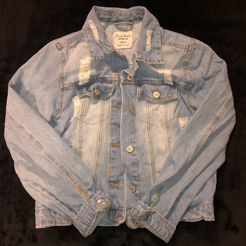Marshall’s Ripped Denim Jacket